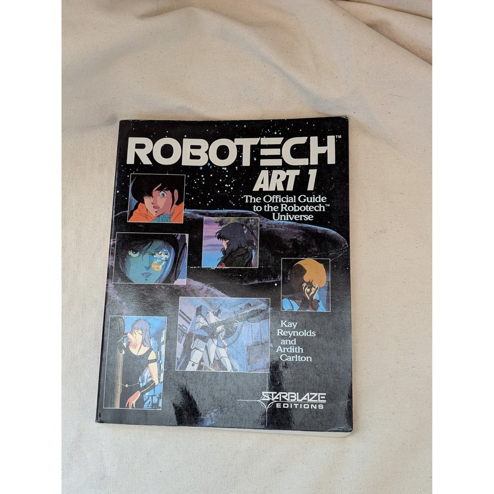 1986 Robotech Art 1 Official Guide Universe Starblaze Editions Kay Reynolds Book